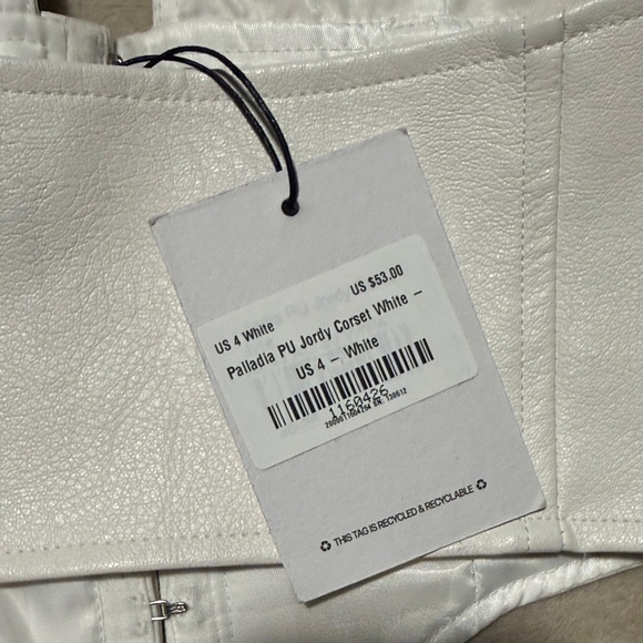 Princess Polly White Palladia Jordy Corset - Picture 4 of 8